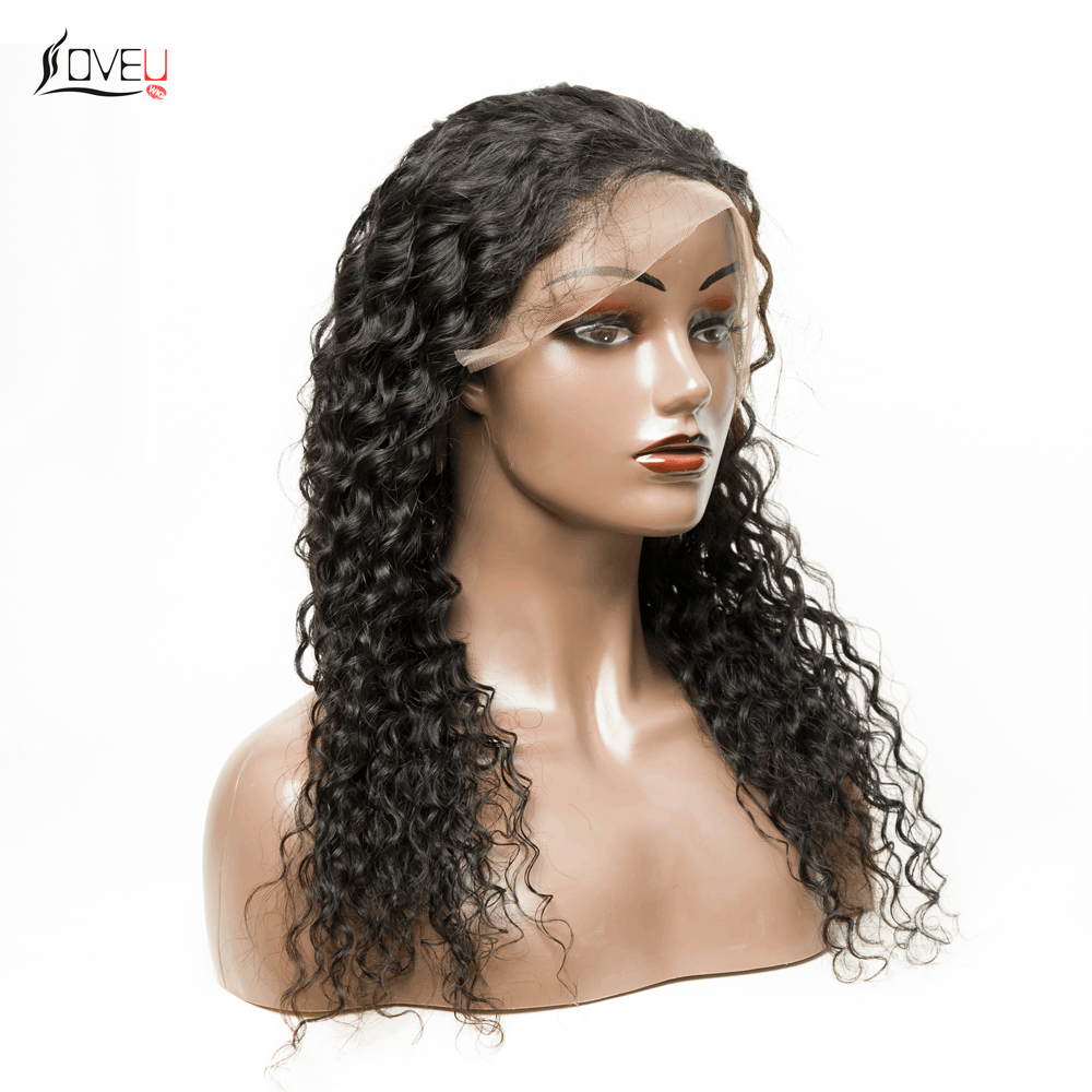 13×4 lace frontal wig deep wave human hair wig in nigeria/loveuwig.com ...
