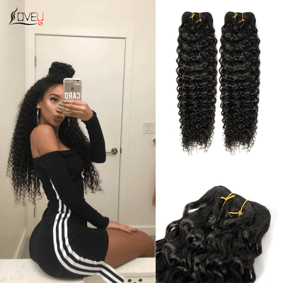 2 bundles jerry curly hair