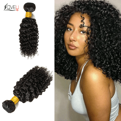 1 bundle kinky curly hair