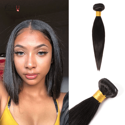 1bundle straight hair