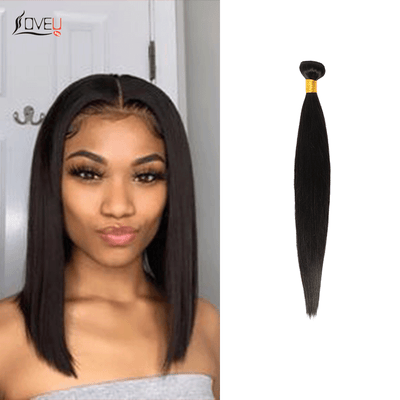 1bundle straight hair