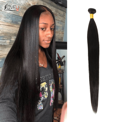 1bundle straight hair