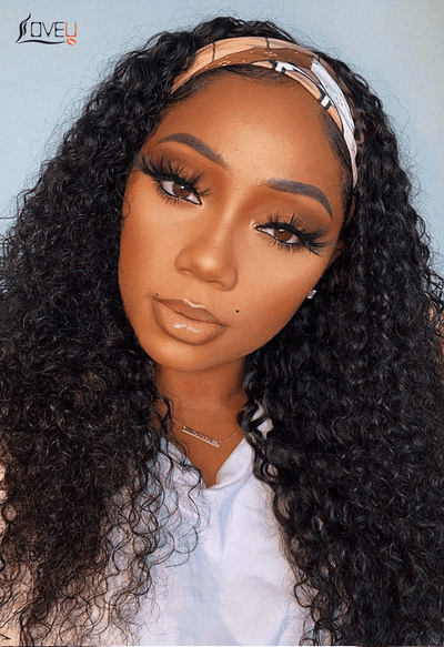  lace frontal wig water wave human hair